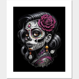 Catrina Dia De Los Muertos Posters and Art